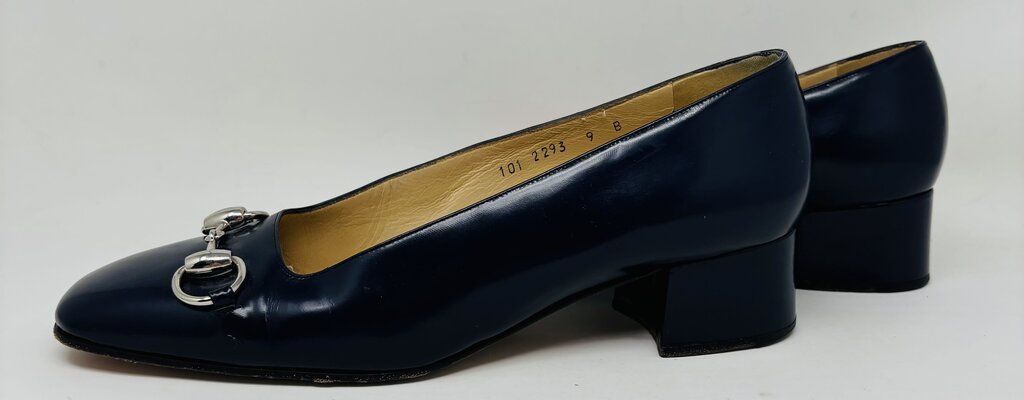 Gucci Heels Navy 9