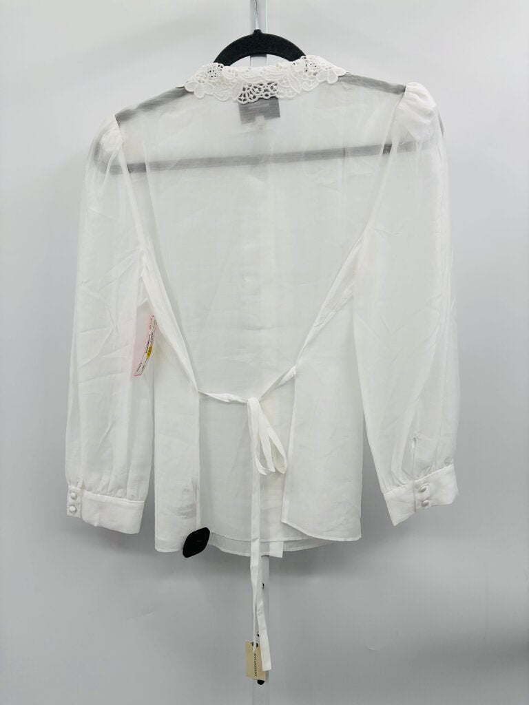 Reformation Blouse White 6