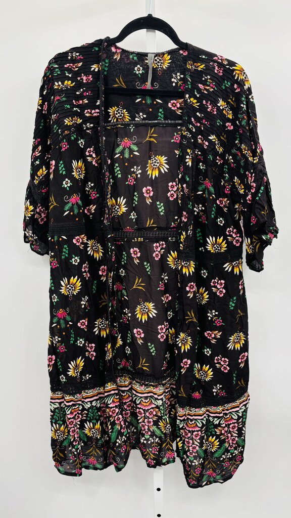 Anthropologie Kimono Black XS