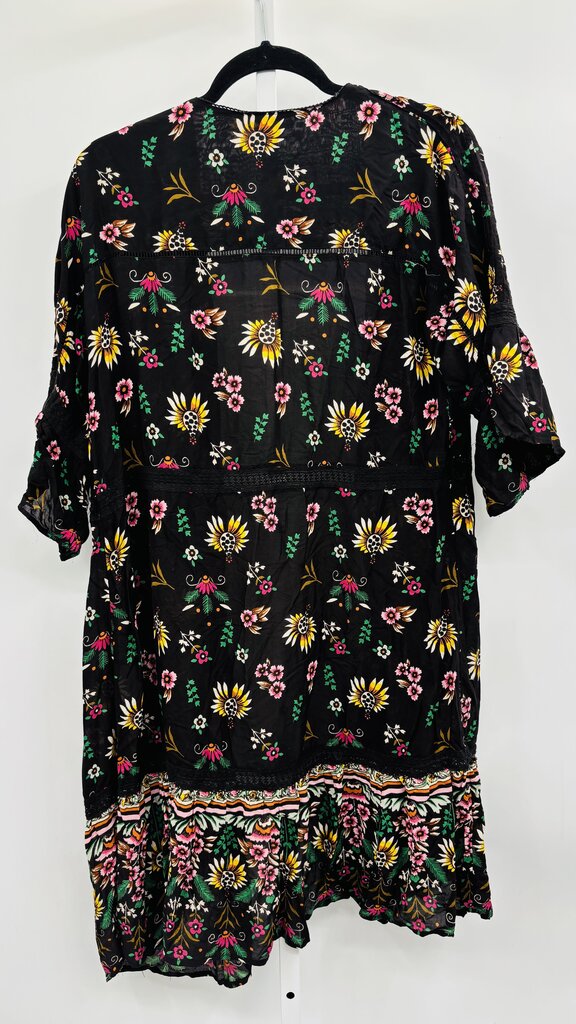 Anthropologie Kimono Black XS