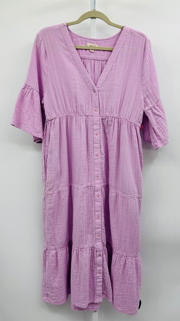 Pact Maxi Dress Purple M