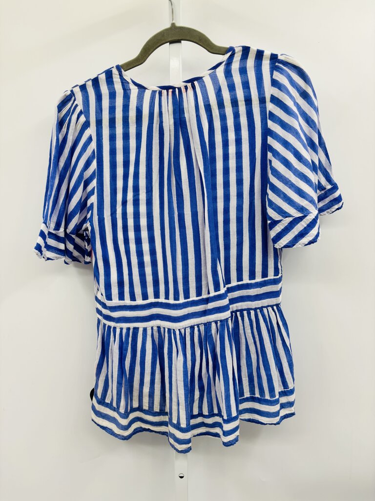 Oliphant Blouse Blue XS