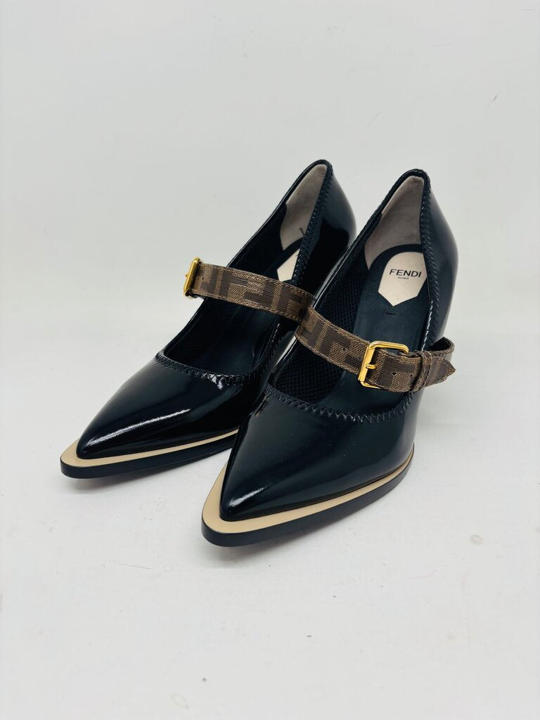 Fendi LUXURY SHOES Black 8.5