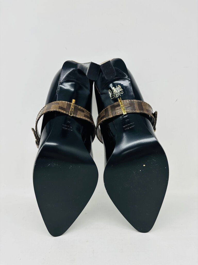 Fendi LUXURY SHOES Black 8.5