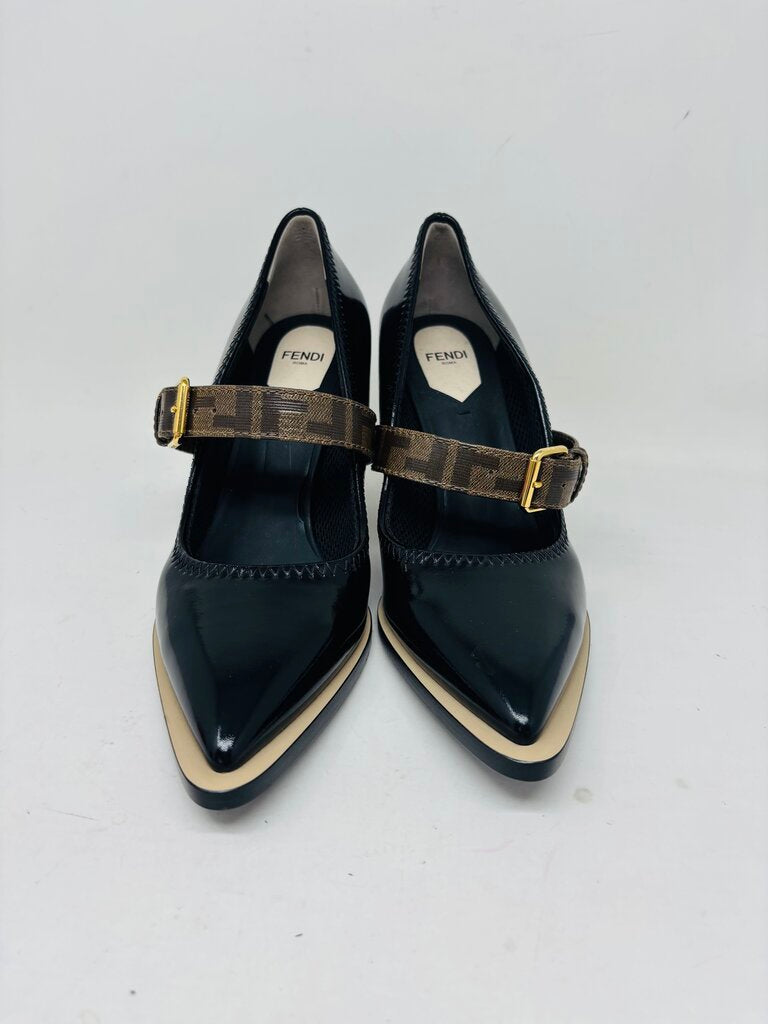 Fendi LUXURY SHOES Black 8.5
