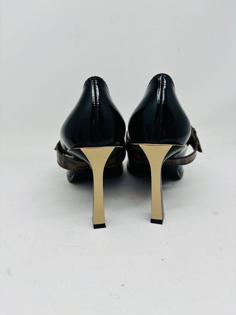 Fendi LUXURY SHOES Black 8.5