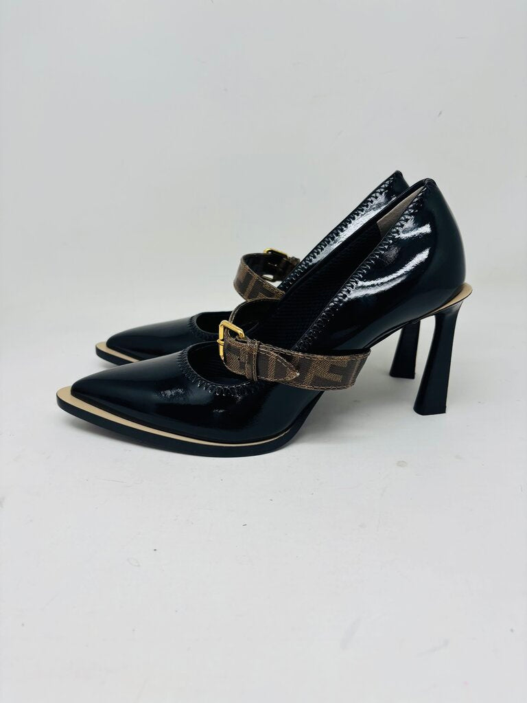 Fendi LUXURY SHOES Black 8.5