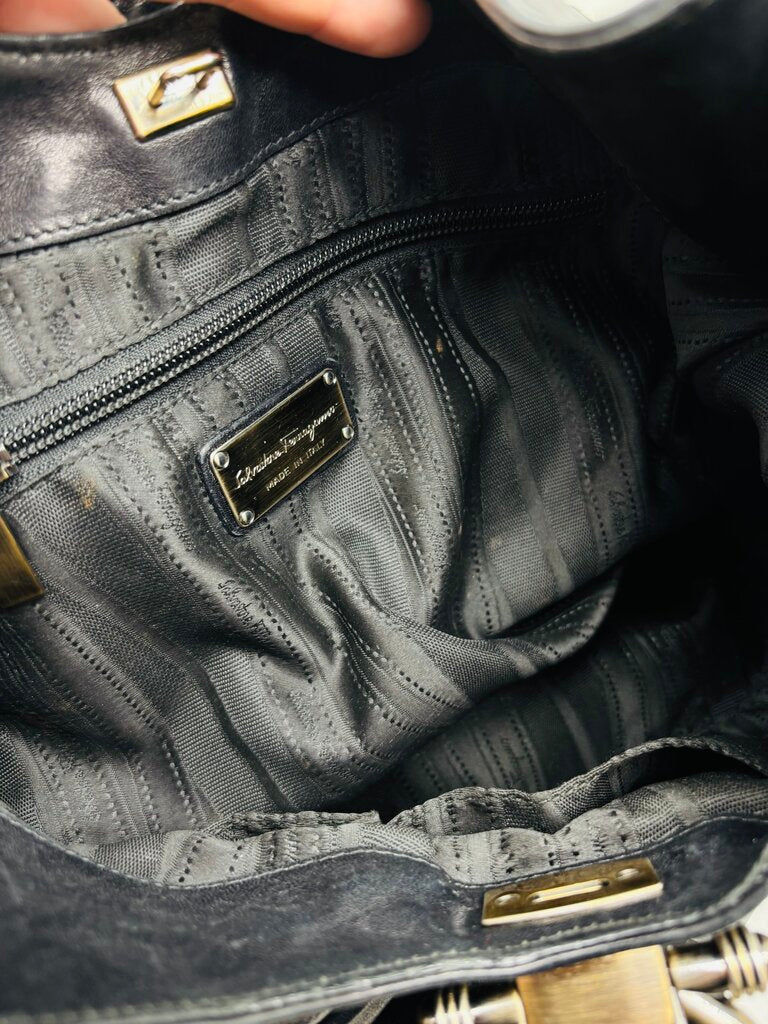 Ferragamo LUXURY HANDBAGS Black