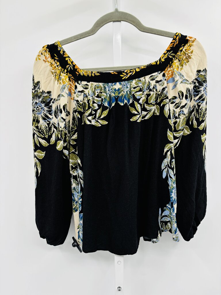 Free People Top Black S