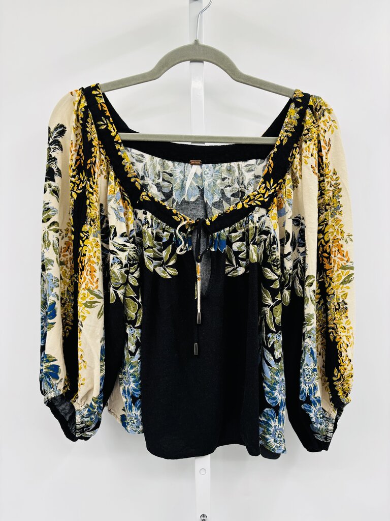 Free People Top Black S