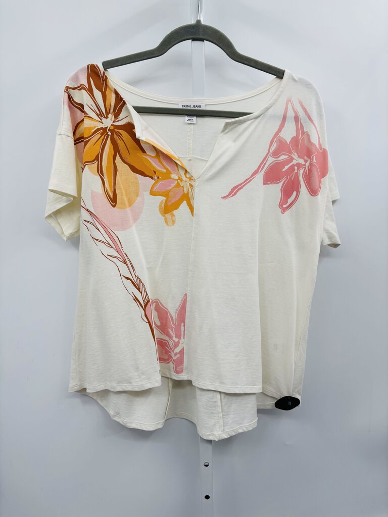 Tribal T-Shirt White S