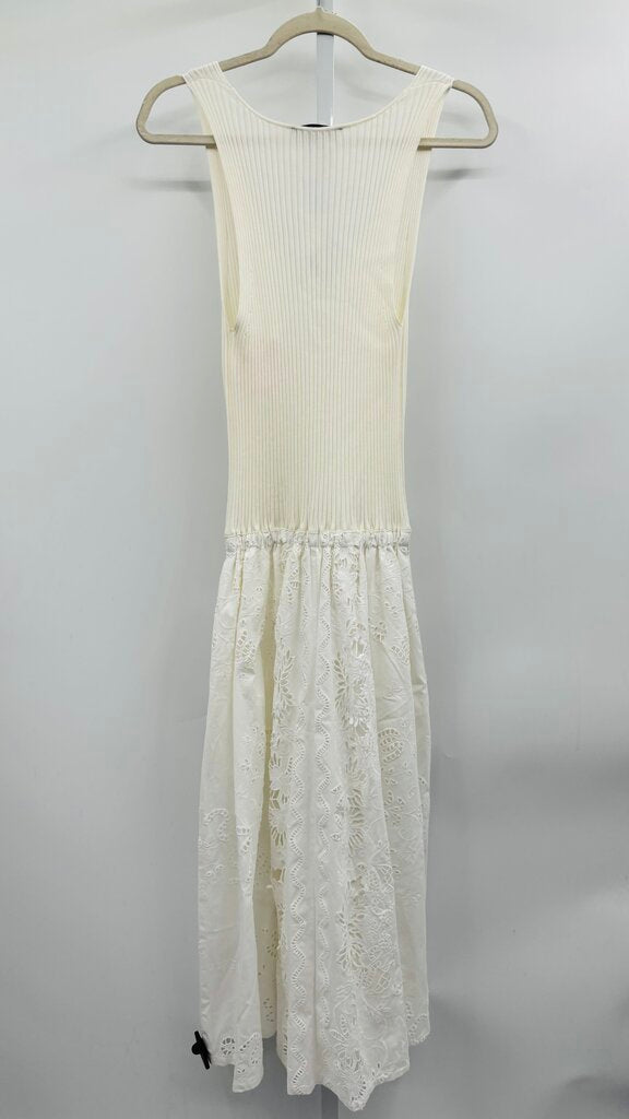 Central Park West Maxi Dress White S
