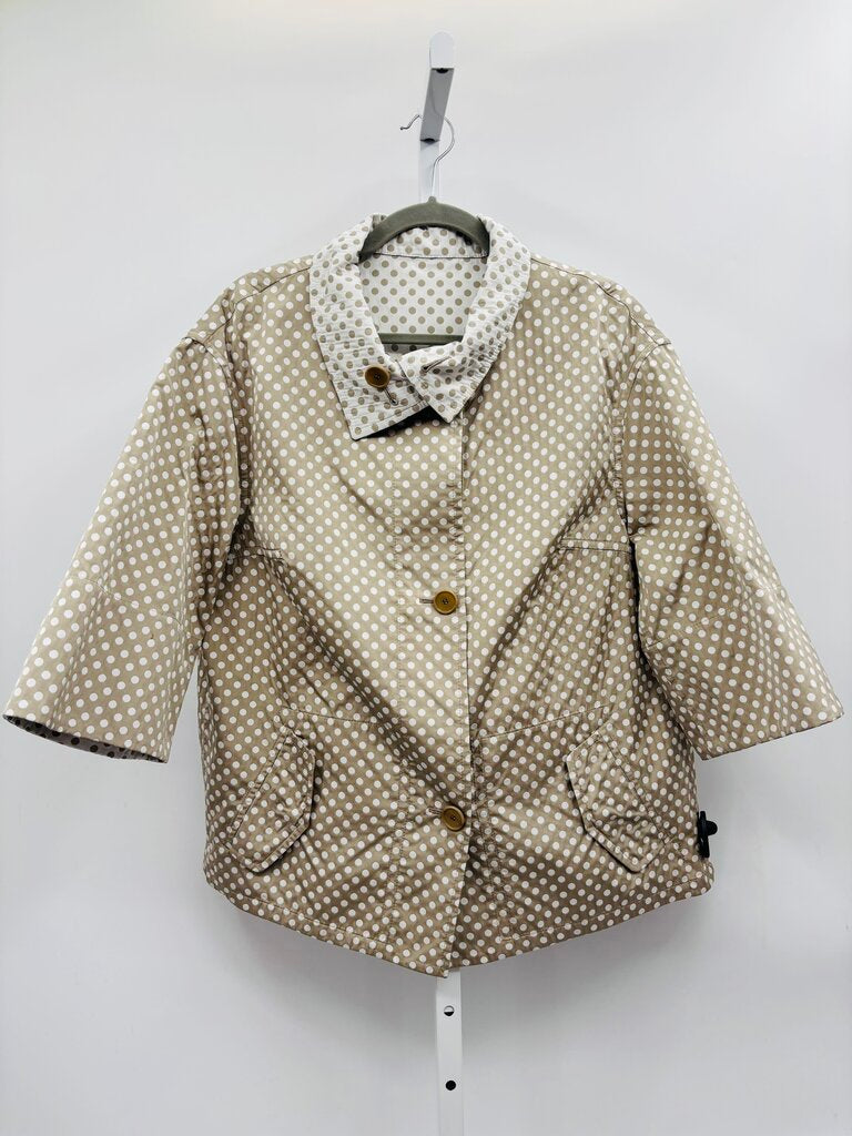 Akris: Punto Jacket Taupe 12