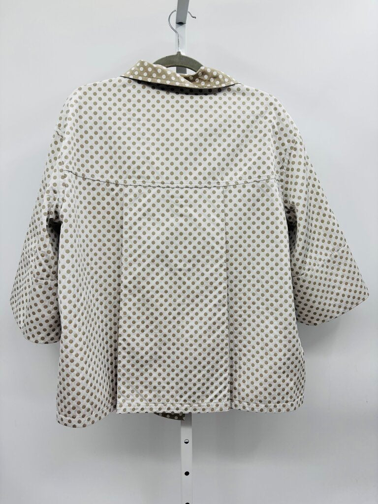 Akris: Punto Jacket Taupe 12