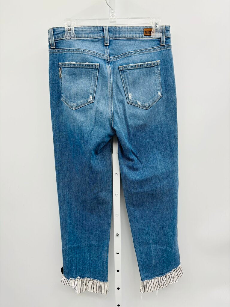 Paige Jeans Straight Denim 4