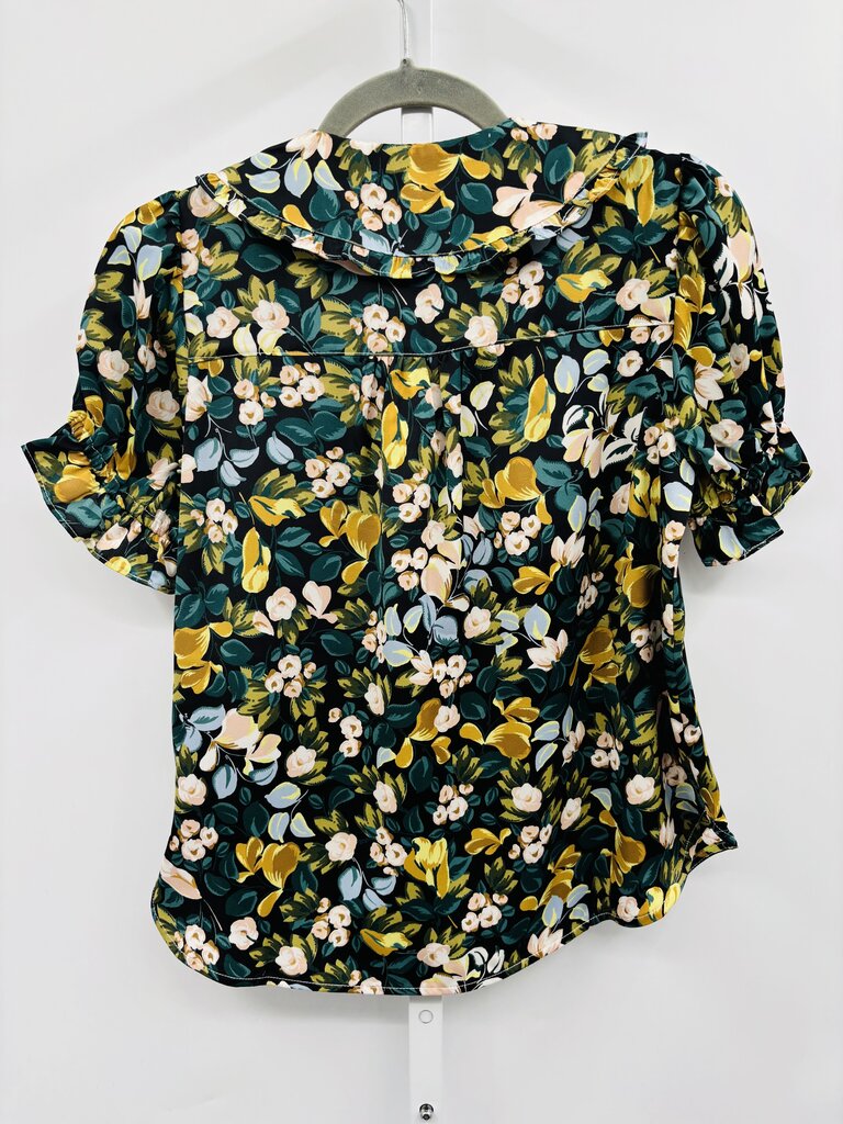Pilcro Blouse Green XS