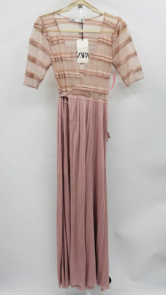 Zara Maxi Dress Pink M