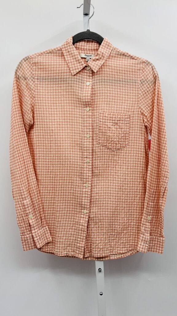 Madewell Shirt Orange XS