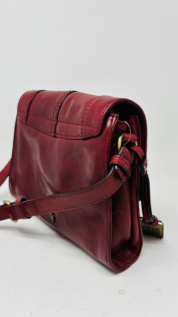 Frye Crossbody Bag Burgundy