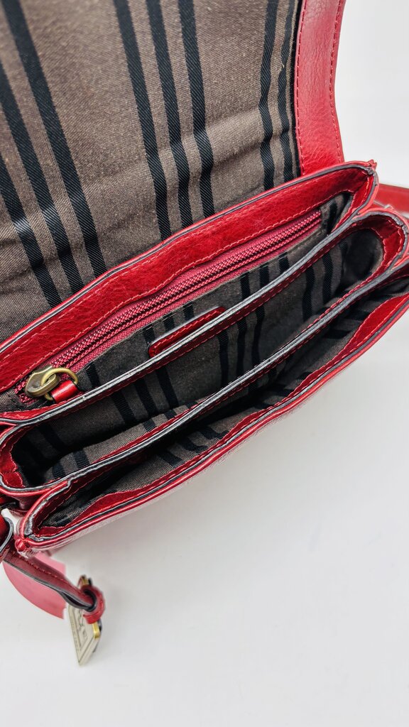 Frye Crossbody Bag Burgundy