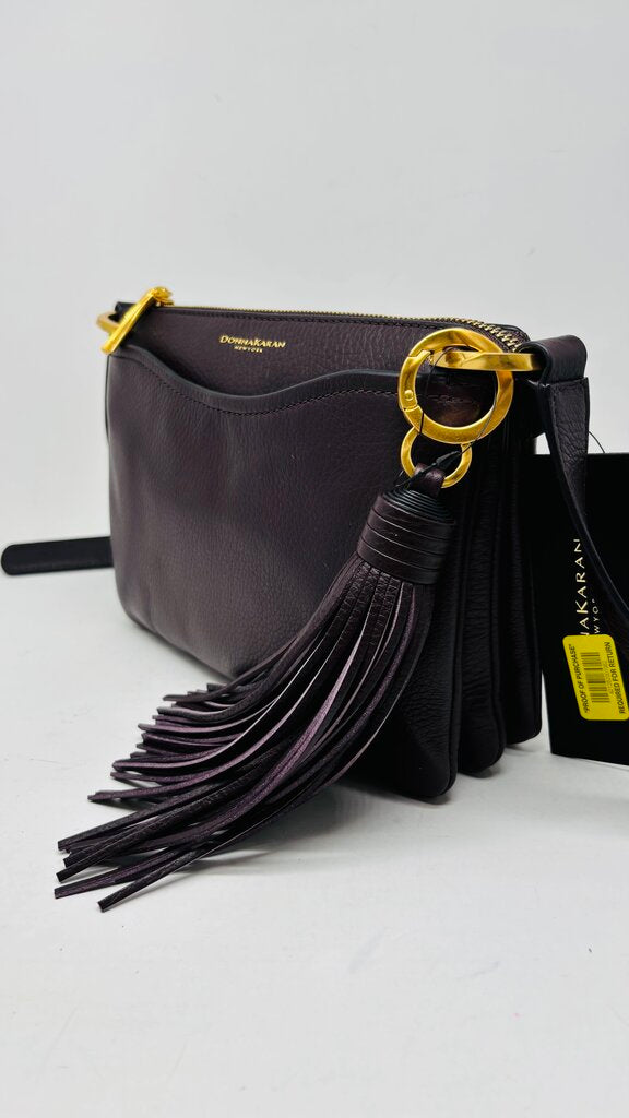 Donna Karan Crossbody Bag Purple