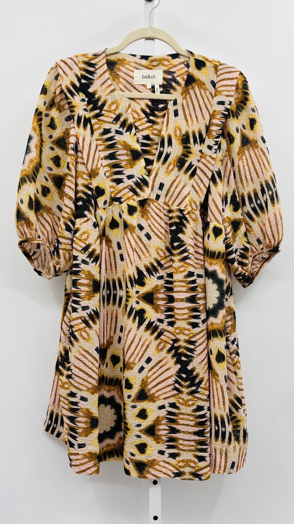 ba&sh Dress Yellow L