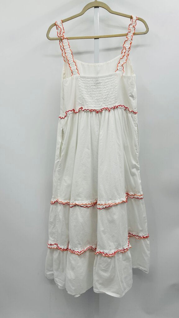 J. Crew Factory Maxi Dress White 12