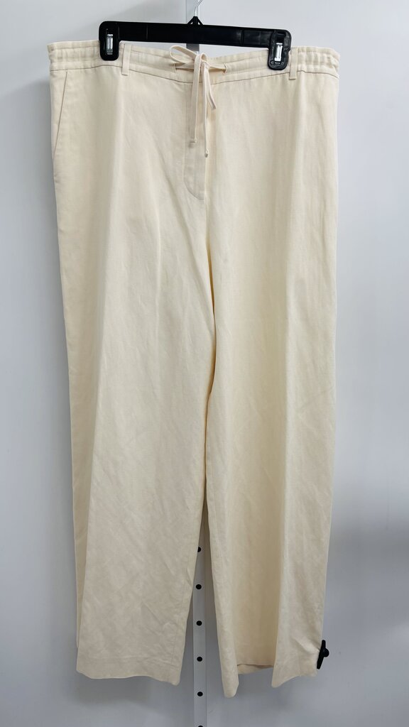 The Row Pants Wide Leg Beige 12