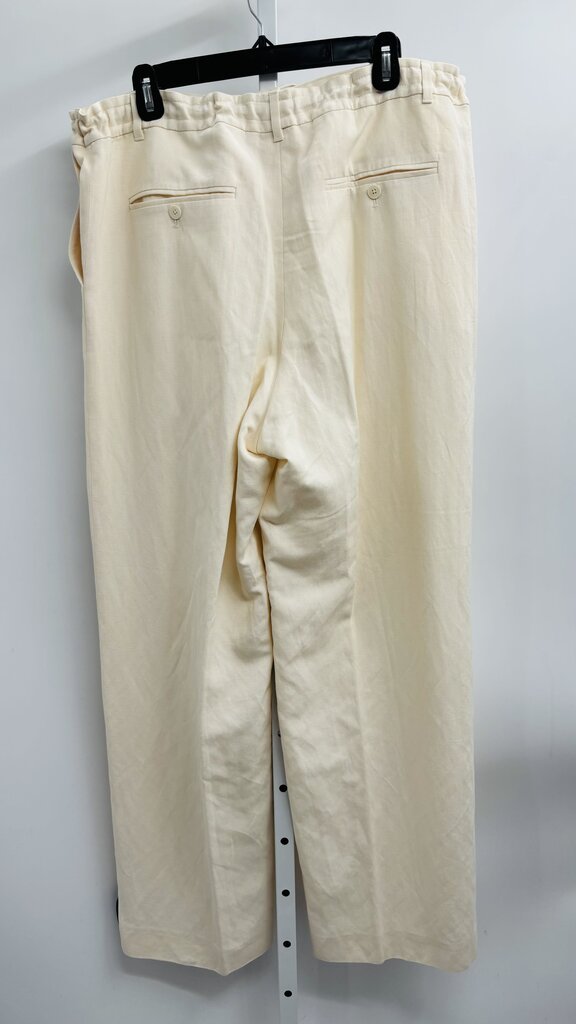 The Row Pants Wide Leg Beige 12