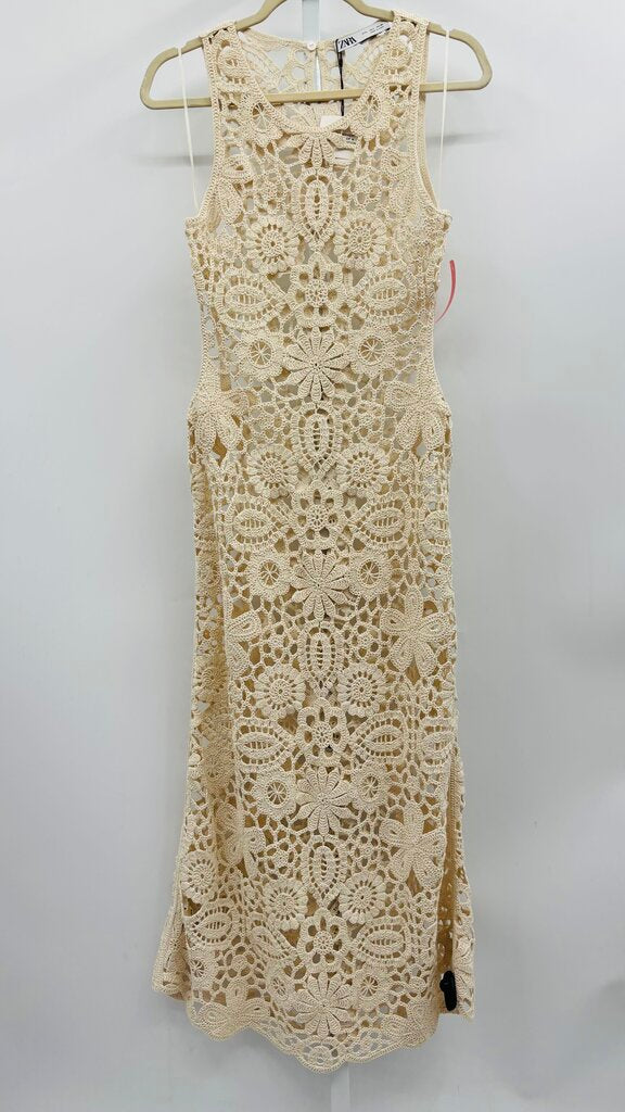 Zara Maxi Dress Beige L