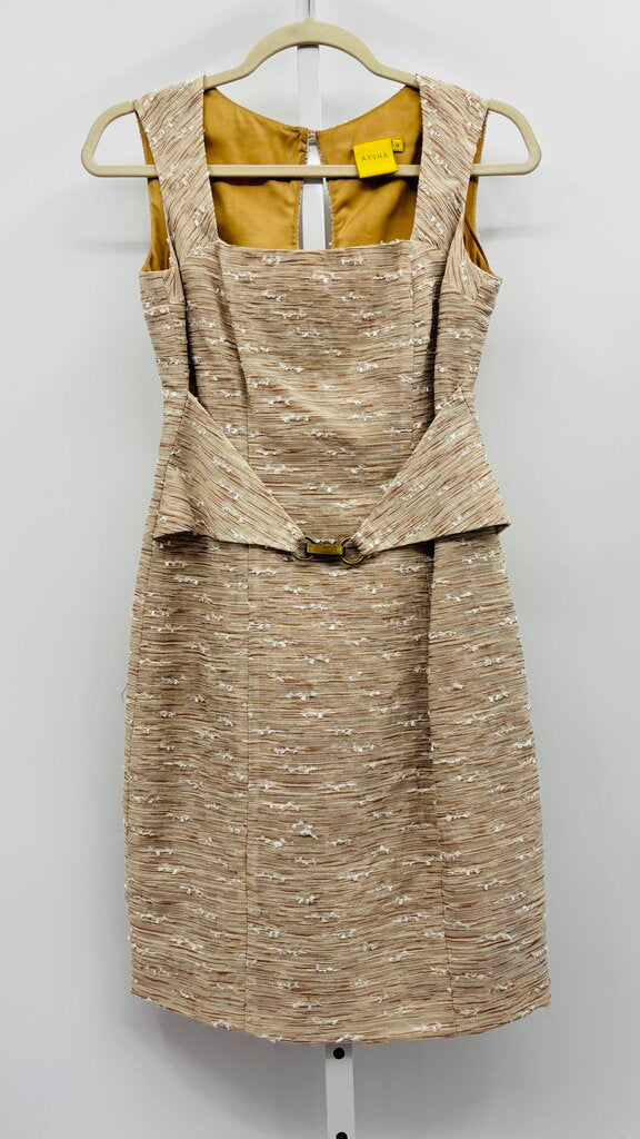 Aysha Dress Tan 0