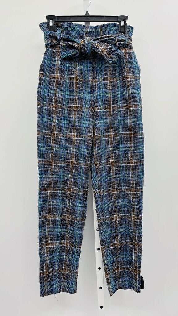 Veronica Beard Pants Straight Blue 8