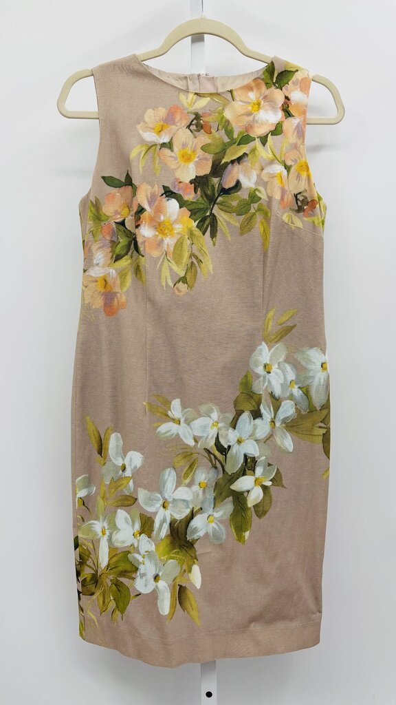 Hobbs Dress Beige 8
