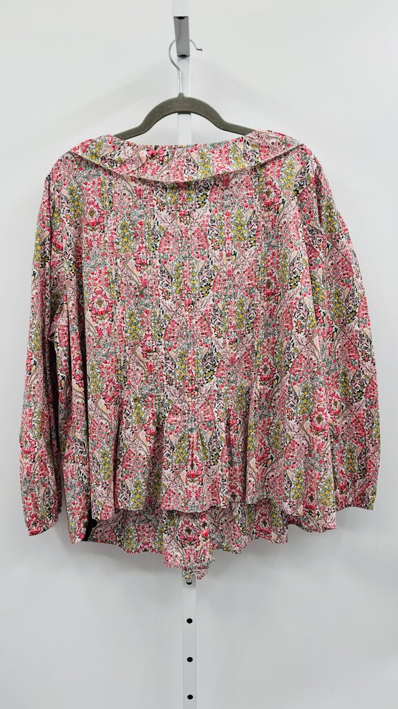 Talbots Blouse Plus Pink 3X