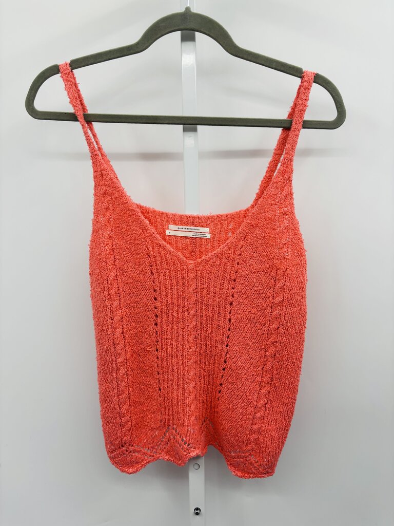 Anthropologie Top Orange S