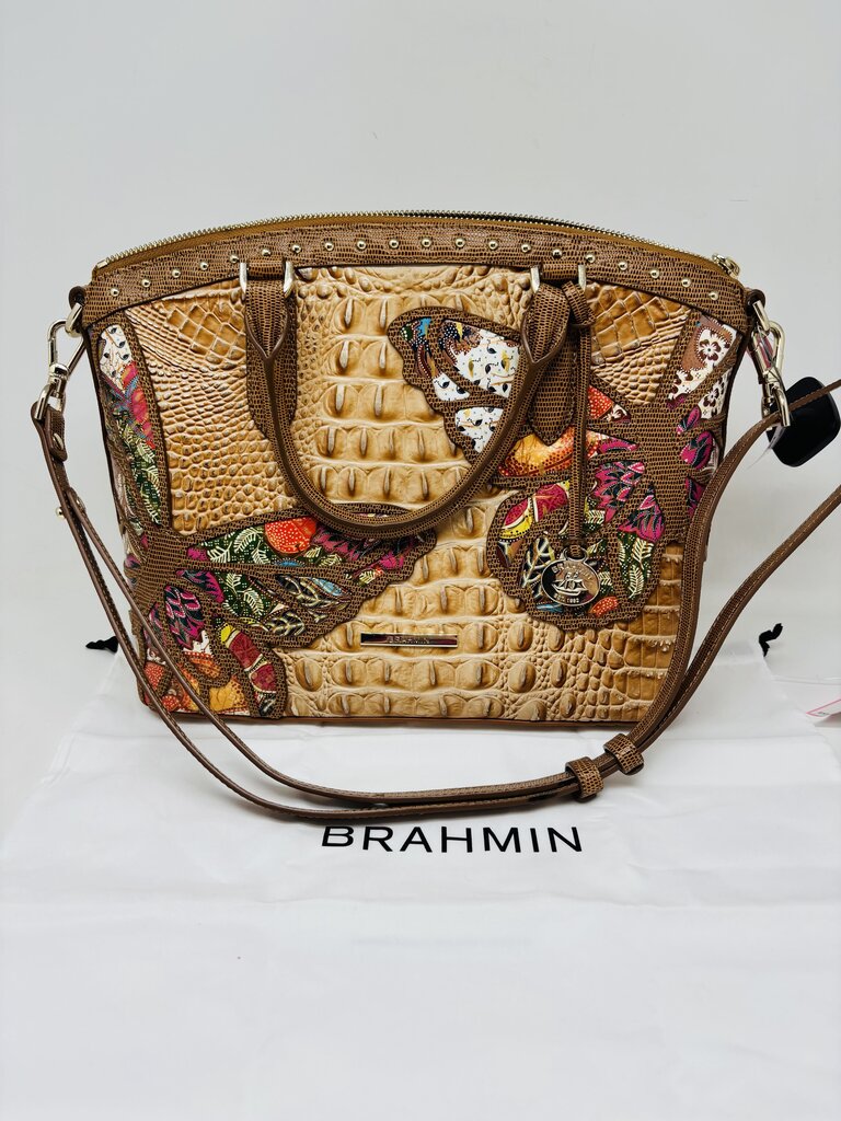 Brahmin Crossbody Bag Tan