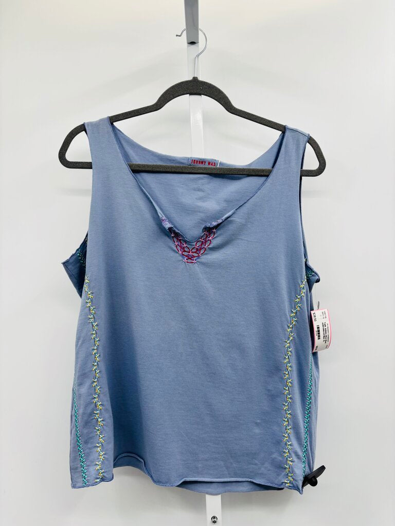 Johnny Was Tank Blue XL
