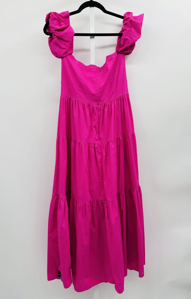 Staud Maxi Dress Pink 8