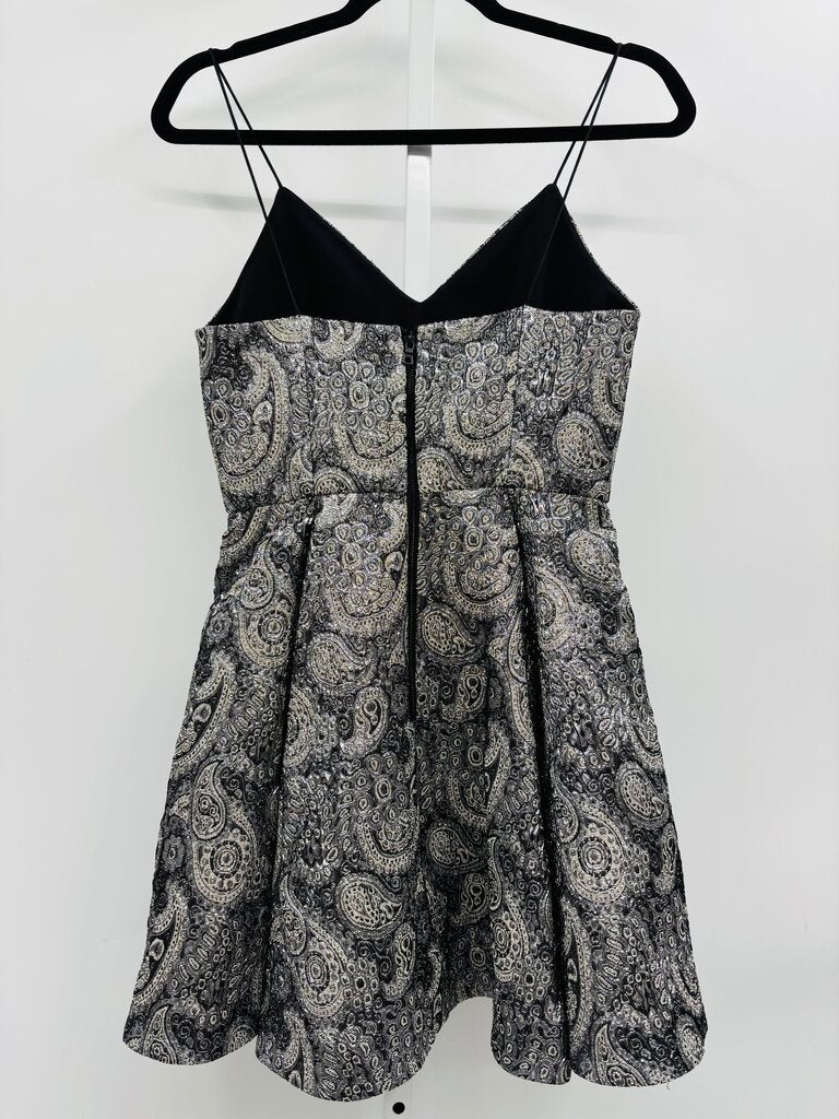 Alice + Olivia Dress Silver 2