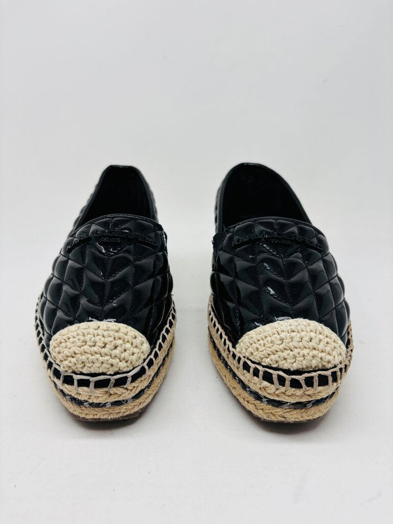 Karl Lagerfeld: Paris Flats Black 7