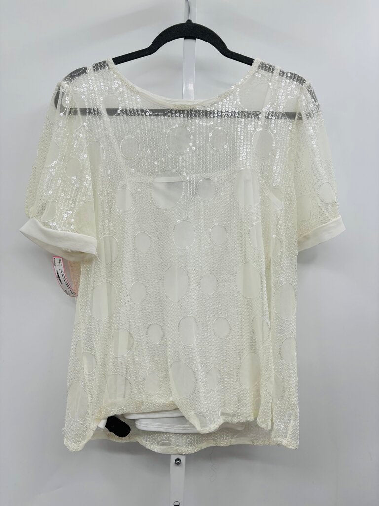 Eva Franco Top White L
