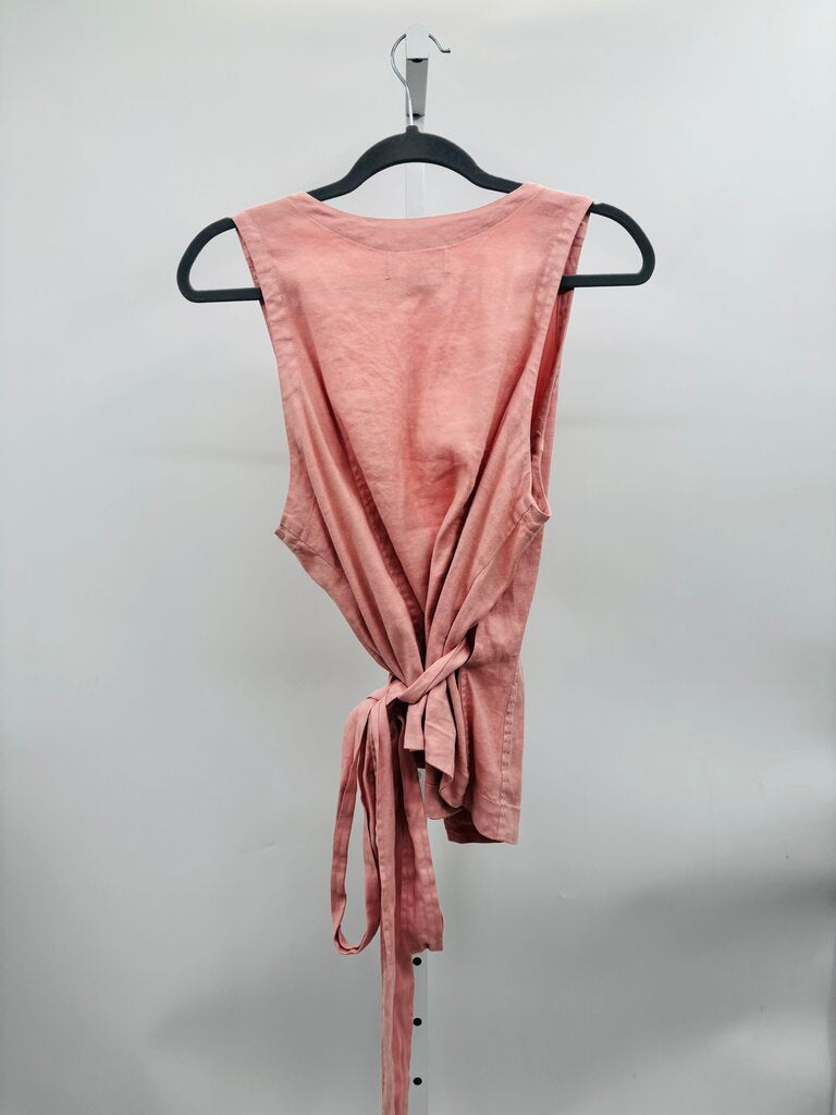 Anthropologie Top Pink L