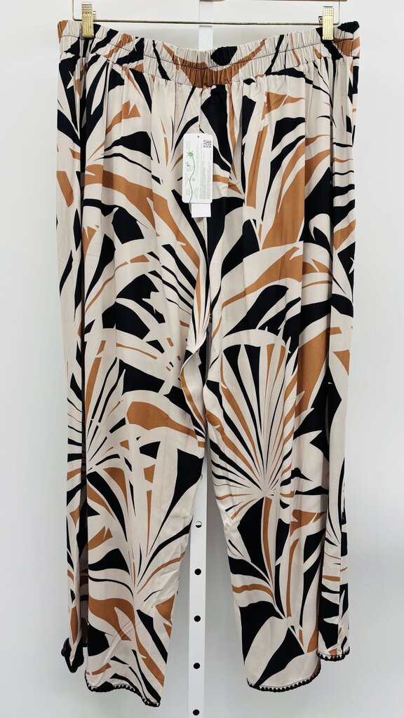 Tribal Pants Set Plus Tan 1X
