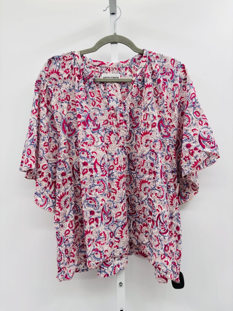 Antik Batik Blouse Pink M