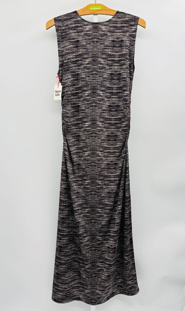 Open Edit Maxi Dress Plus Brown XXL