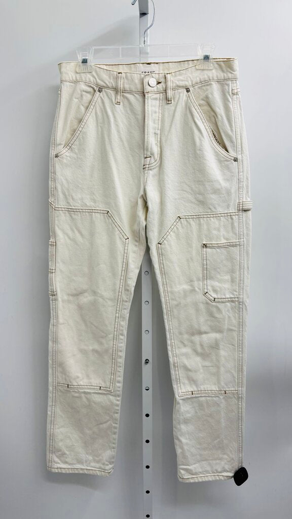 Frame Jeans Straight Ivory 2