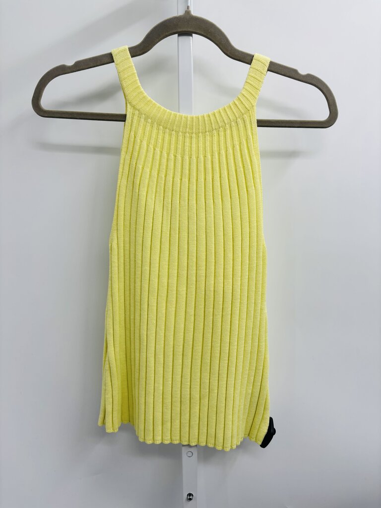 Anthropologie Top Yellow XS