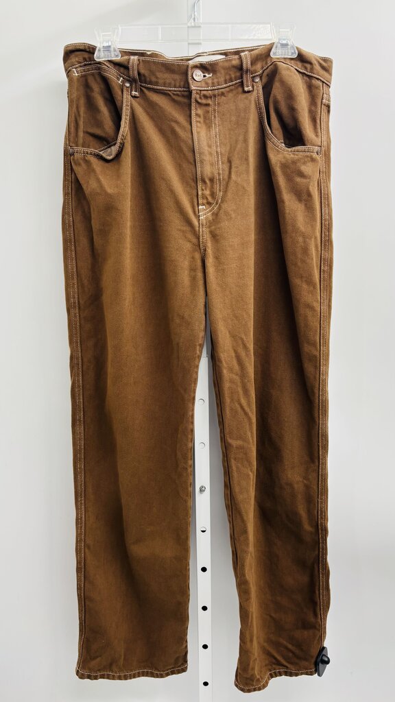 Reformation Jeans Straight Brown 12