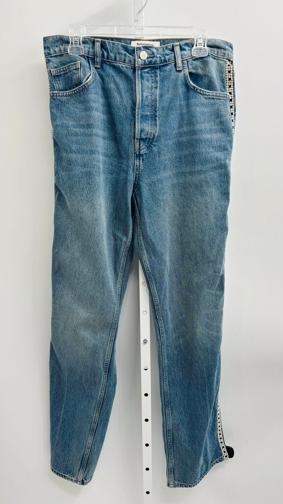 Reformation Jeans Skinny Denim 12