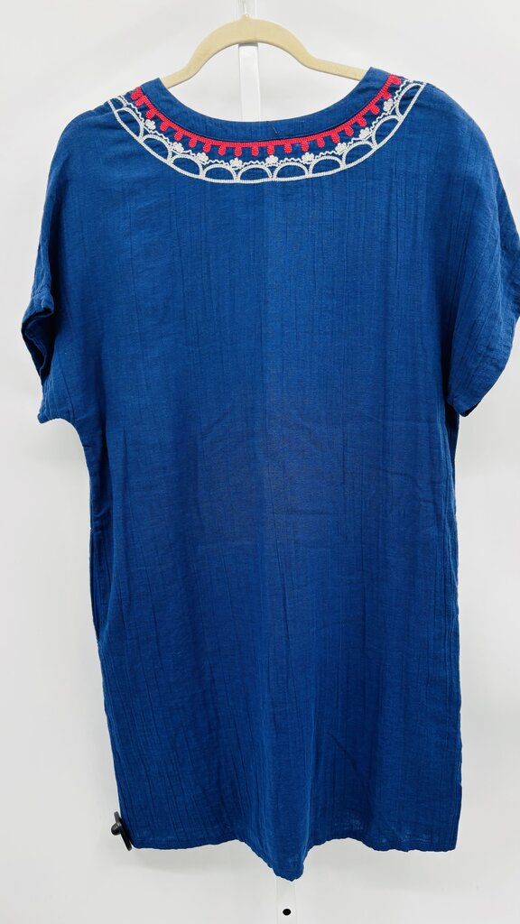 Tribal Dress Navy S